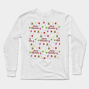 XMas pattern Long Sleeve T-Shirt